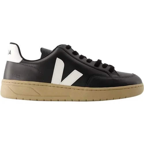 V-12 Leather Sneakers - /White , male, Sizes: 8 UK, 10 UK, 9 UK, 11 UK - Veja - Modalova