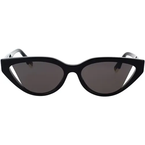 Glamouröse Cat-Eye Sonnenbrille,Cat-Eye Sonnenbrillen Kollektion - Fendi - Modalova