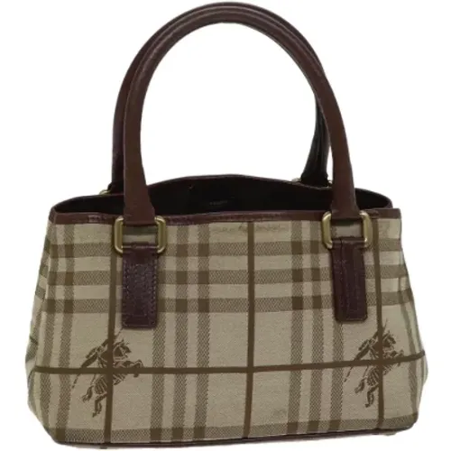 Pre-owned Canvas handbags , female, Sizes: ONE SIZE - Burberry Vintage - Modalova