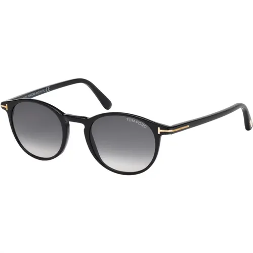 Sunglasses, male, , Size: 48 MM Smoke Shaded Sunglasses Andrea-02 - Tom Ford - Modalova