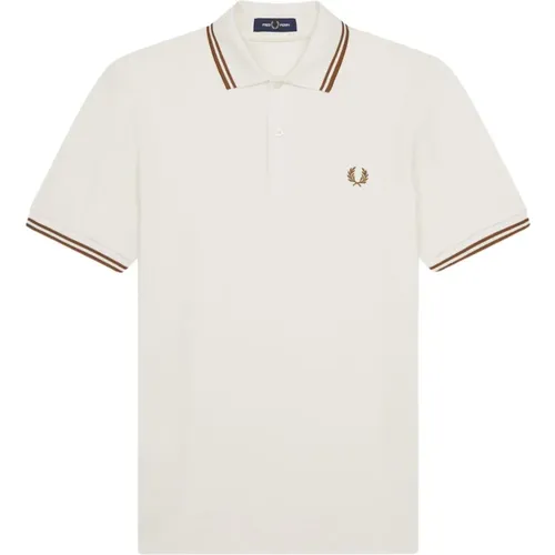 Polo Shirts, male, , Size: 3XS Iconic Twin Tipped Polo Shirt - Fred Perry - Modalova