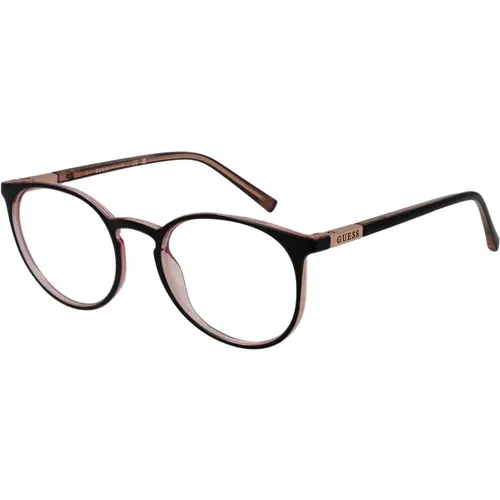 Glasses, unisex, , Size: ONE SIZE Round Optical Frames - Guess - Modalova