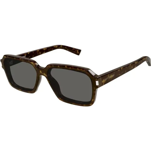 New Wave Large Sonnenbrille , Herren, Größe: 59 MM - Saint Laurent - Modalova