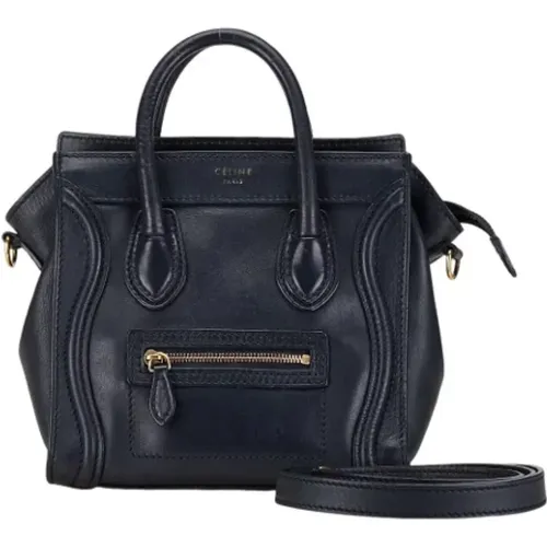 Pre-owned Tote Bags, female, , Size: ONE SIZE Pre-owned Leather celine-bags - Celine Vintage - Modalova