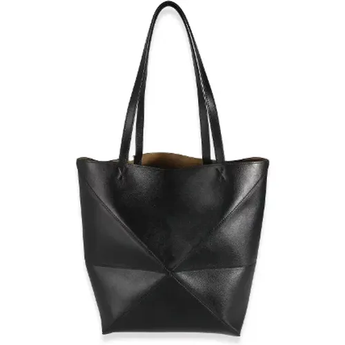 Pre-owned Tote Bags, female, , Size: ONE SIZE Pre-owned Leather totes - Loewe Pre-owned - Modalova