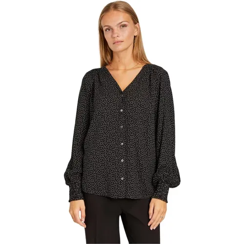 Stylish Shirt with Smock Cuffs , female, Sizes: S, 2XL, XL, XS, M, L - RUE de Femme - Modalova