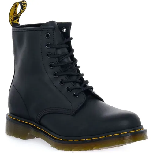 Greasy Leather Boot , unisex, Sizes: 5 UK, 12 UK, 3 UK, 6 UK - Dr. Martens - Modalova