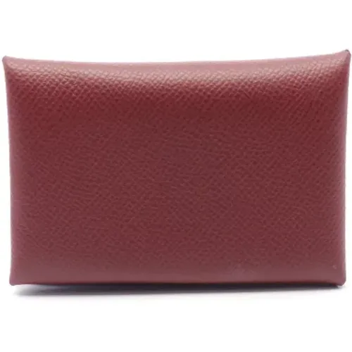 Pre-owned Wallets, female, , Size: ONE SIZE Pre-owned Leather wallets - Hermès Vintage - Modalova