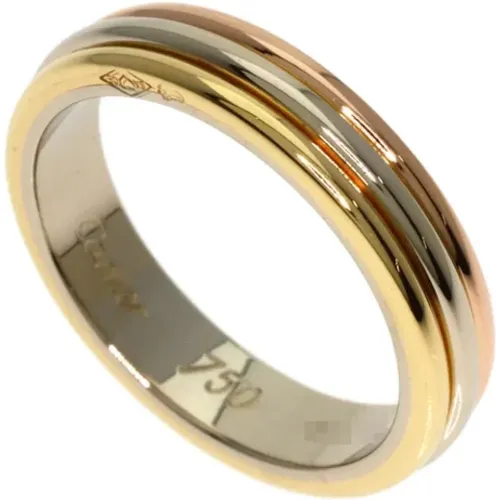 Pre-owned Gold rings , female, Sizes: ONE SIZE - Cartier Vintage - Modalova