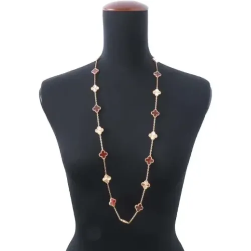 Pre-owned Rose Gold necklaces , female, Sizes: ONE SIZE - Van Cleef & Arpels Pre-owned - Modalova