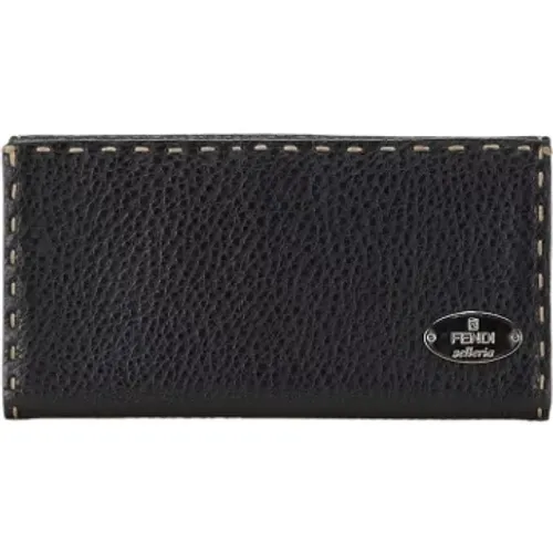 Pre-owned Wallets, female, , Size: ONE SIZE Pre-owned Leather wallets - Fendi Vintage - Modalova