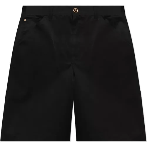 Casual Shorts, male, , Size: XL Cotton shorts - Versace - Modalova
