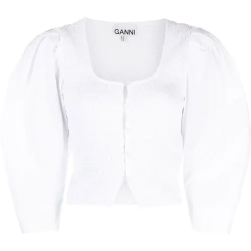 Stilvolles Hemd Camicia 151 , Damen, Größe: M - Ganni - Modalova
