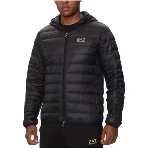 Sporty Core Identity Herren Steppjacke , Herren, Größe: 2XL - Emporio Armani EA7 - Modalova