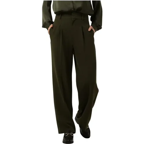 Yola High Pant Grün , Damen, Größe: XS - My Essential Wardrobe - Modalova