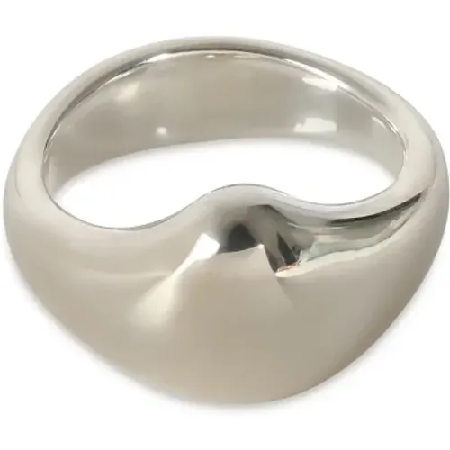 Pre-owned Jewellery, female, , Size: ONE SIZE Pre-owned Silver rings - Tiffany & Co. Pre-owned - Modalova