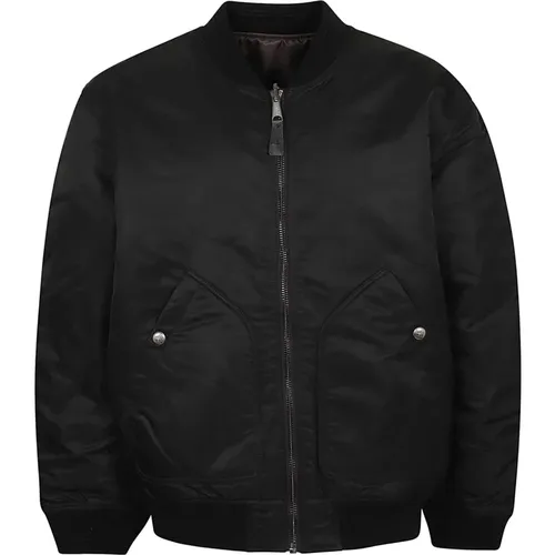 Schwarze Jacke Aw24 Herrenbekleidung , Herren, Größe: M - Diesel - Modalova