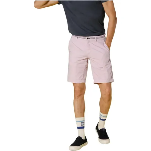 Slim Fit Chino Bermuda Shorts Torino Tapes - Mason's - Modalova