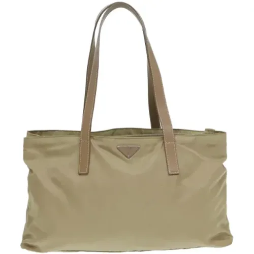 Pre-owned Tote Bags, female, , Size: ONE SIZE Pre-owned Fabric totes - Prada Vintage - Modalova