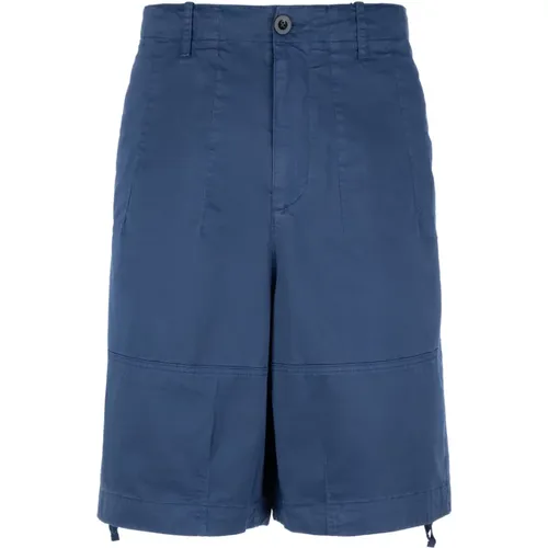 Stylische Bermuda Shorts für Sommertage , Herren, Größe: L - Ten C - Modalova