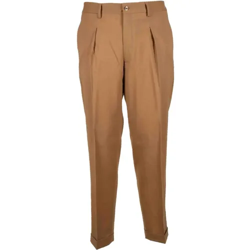 Chinos, male, , Size: W30 Wool Blend Pants - Briglia - Modalova