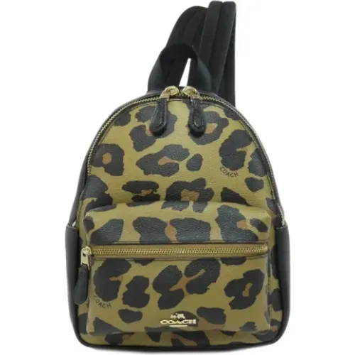 Pre-owned Backpacks, female, , Size: ONE SIZE Pre-owned Fabric backpacks - Coach Pre-owned - Modalova