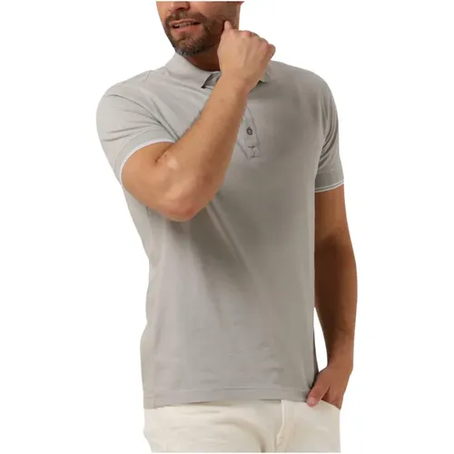 Herren Polo & T-Shirts Taupe , Herren, Größe: 2XL - Genti - Modalova