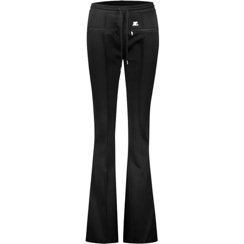 Slim-Fit Interlock Tracksuit Pants , female, Sizes: L - Courrèges - Modalova