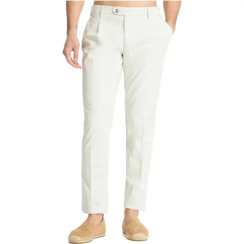 Chinos, male, , Size: S Classic Soho Trousers with Multipockets - Lardini - Modalova