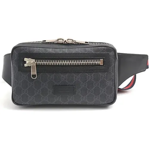 Pre-owned Belt Bags, male, , Size: ONE SIZE Pre-owned Canvas gucci-bags - Gucci Vintage - Modalova