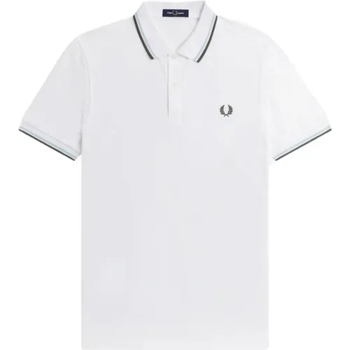 Slim Fit Twin Tipped Polo , Herren, Größe: 3XL - Fred Perry - Modalova