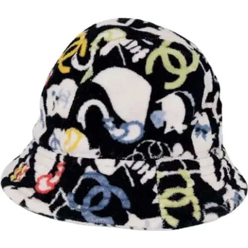 Pre-owned Accessories, female, , Size: ONE SIZE Pre-owned Multicoloured Fabric Hat - Chanel Vintage - Modalova