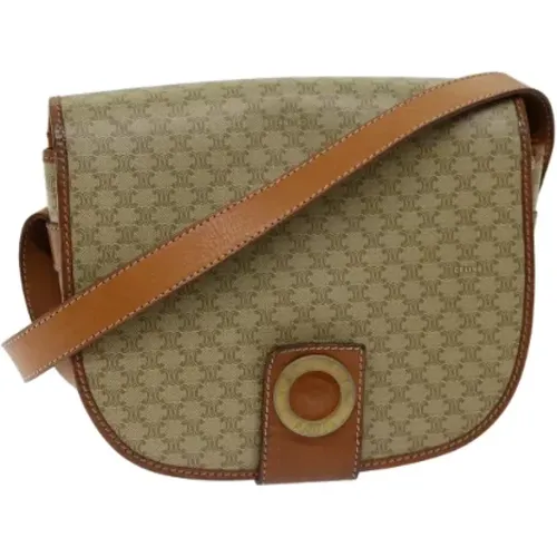 Pre-owned Cross Body Bags, female, , Size: ONE SIZE Pre-owned Canvas celine-bags - Celine Vintage - Modalova