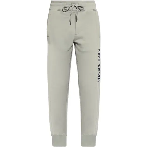 Sweatpants mit Logo - Versace Jeans Couture - Modalova