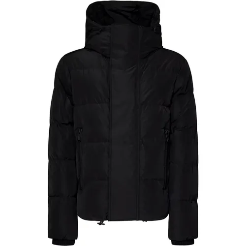 Quilted Coat with Hood , male, Sizes: M, L - Dsquared2 - Modalova