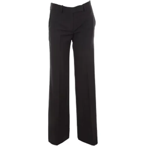 Low Waist Straight Leg Trousers , female, Sizes: M - Quira - Modalova