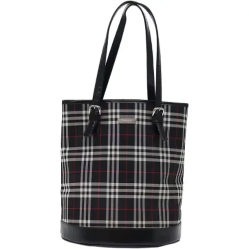 Pre-owned Tote Bags, female, , Size: ONE SIZE Pre-owned Canvas totes - Burberry Vintage - Modalova