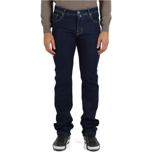 Regular Fit Fünf-Pocket-Jeans , Herren, Größe: W32 - Jacob Cohën - Modalova