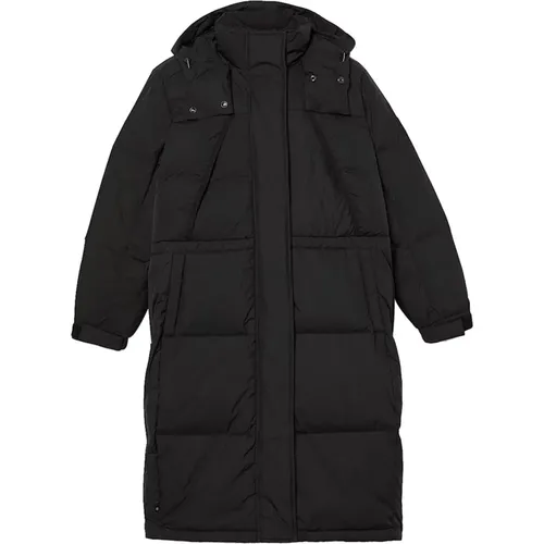 Langer Daunenparka Howker Schwarz , Damen, Größe: M - Timberland - Modalova