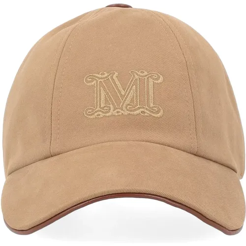 Caps, female, , Size: 58 CM Camel Hat 4576041600-002 - Max Mara - Modalova