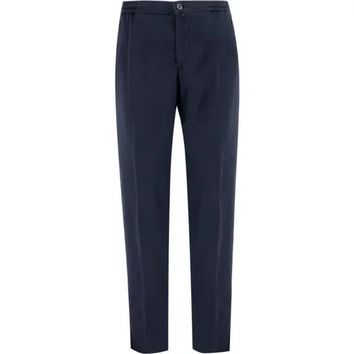 Trousers , male, Sizes: W34, W38, W40, W42 - Kiton - Modalova