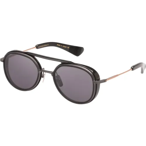 Sunglasses, unisex, , Size: ONE SIZE Spacecraft Sunglasses Black Iron Rose Gold - Dita - Modalova