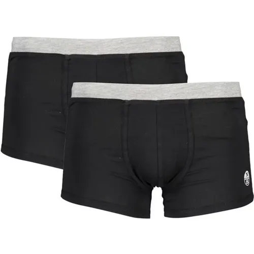 Bottoms, male, , Size: S Contrasting Waistband Boxer Shorts Bi-Pack - North Sails - Modalova