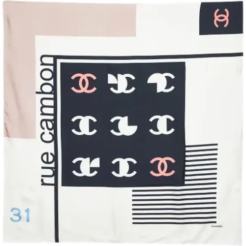 Pre-owned Silk scarves , female, Sizes: ONE SIZE - Chanel Vintage - Modalova