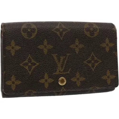 Pre-owned Canvas wallets , female, Sizes: ONE SIZE - Louis Vuitton Vintage - Modalova