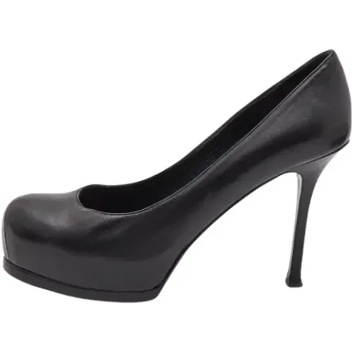 Pre-owned Leder Heels , Damen, Größe: 39 1/2 EU - Yves Saint Laurent Vintage - Modalova