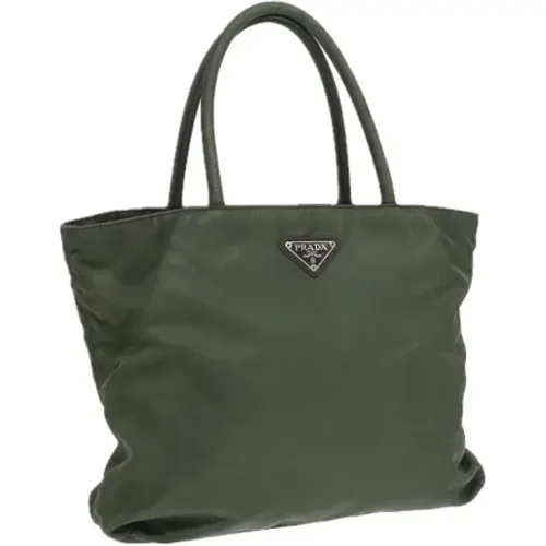 Pre-owned Tote Bags, female, , Size: ONE SIZE Pre-owned Nylon prada-bags - Prada Vintage - Modalova