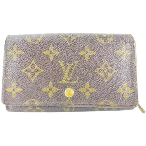 Pre-owned Leather wallets , female, Sizes: ONE SIZE - Louis Vuitton Vintage - Modalova