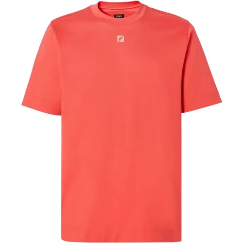 T-Shirts, male, , Size: M Stylish T-shirts and Polos - Fendi - Modalova
