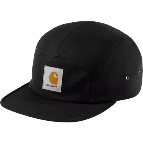 Caps, male, , Size: ONE SIZE Canvas Cap with Flat Peak - Carhartt WIP - Modalova